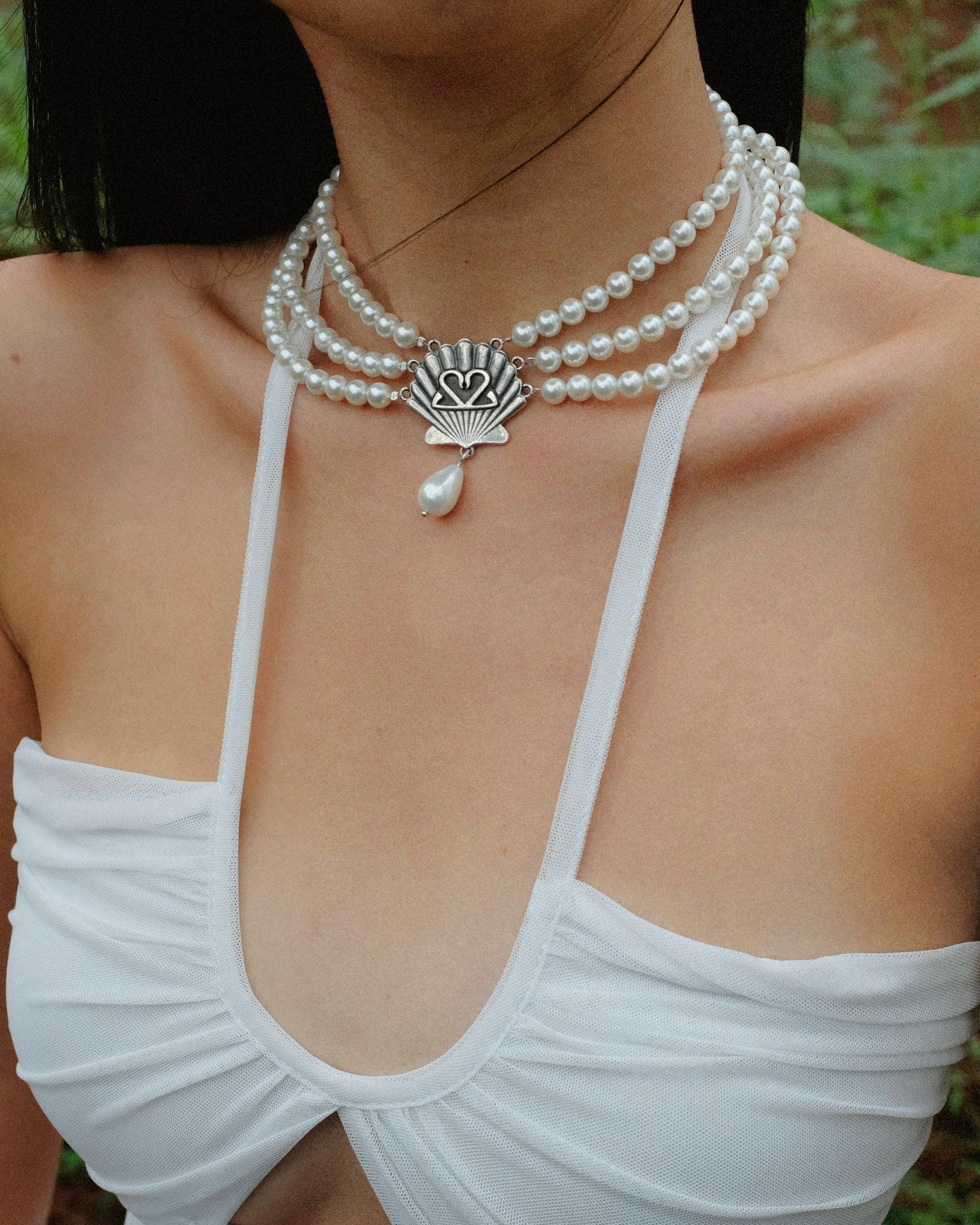 2AB's Iconic Pearl Necklace - 925 Sterling Silver