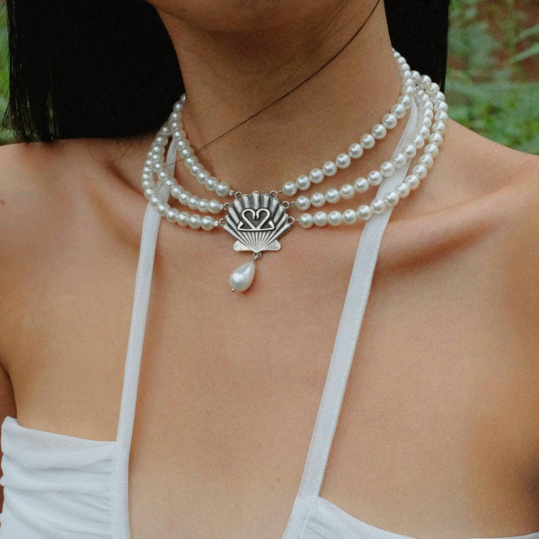 pearl necklace 02bonheur CHIEKO+ pearl necklace 02bonheur ネックレス pearl necklace 02bonheur CHIEKO+ pearl necklace 02bonheur ネックレス