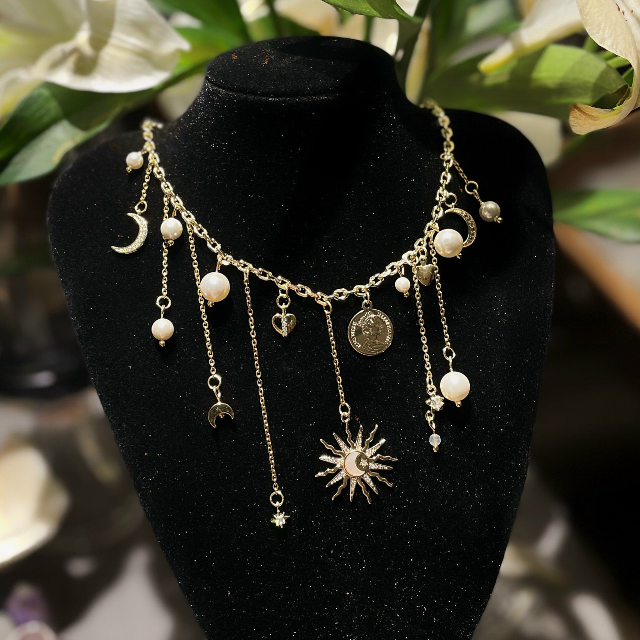 Sunburst & The Stars Necklace