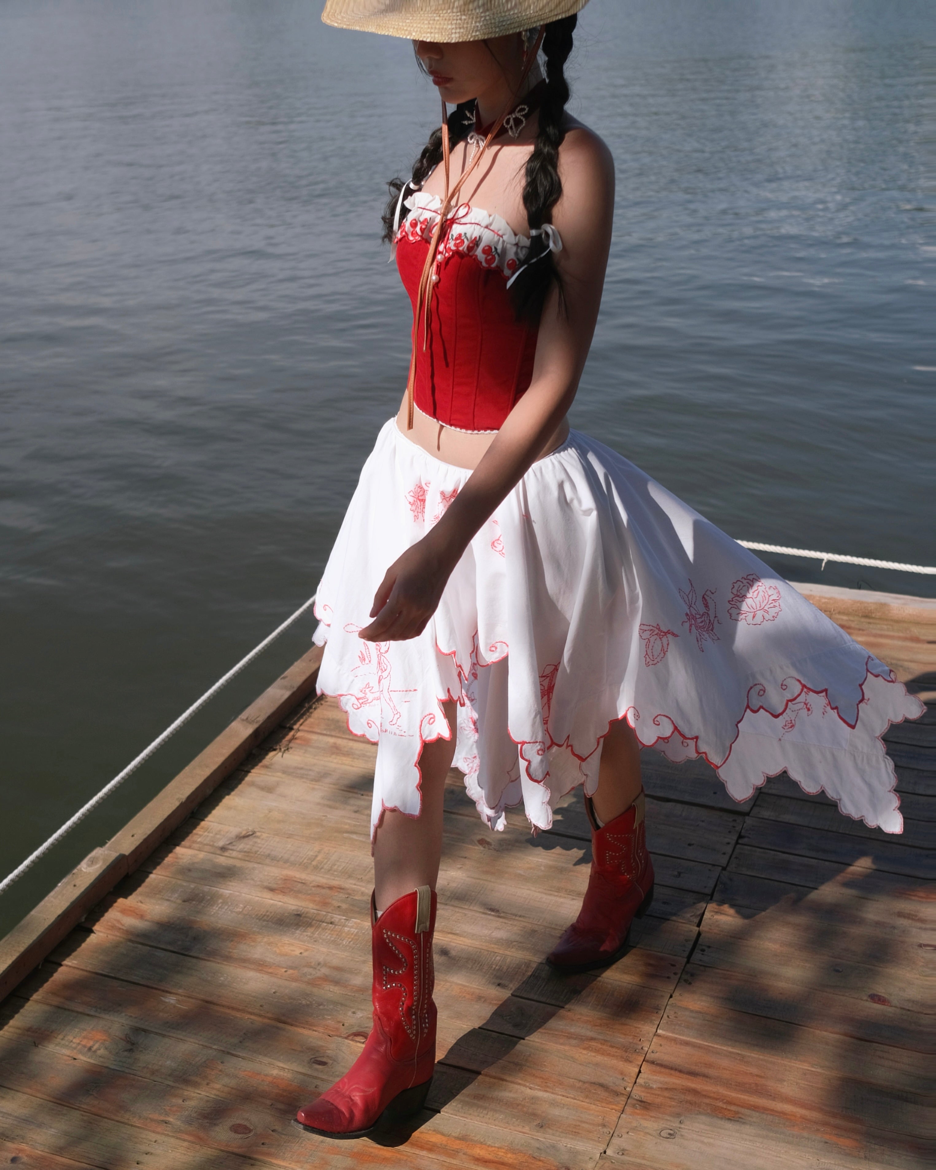 "RED TULIP" CORSET