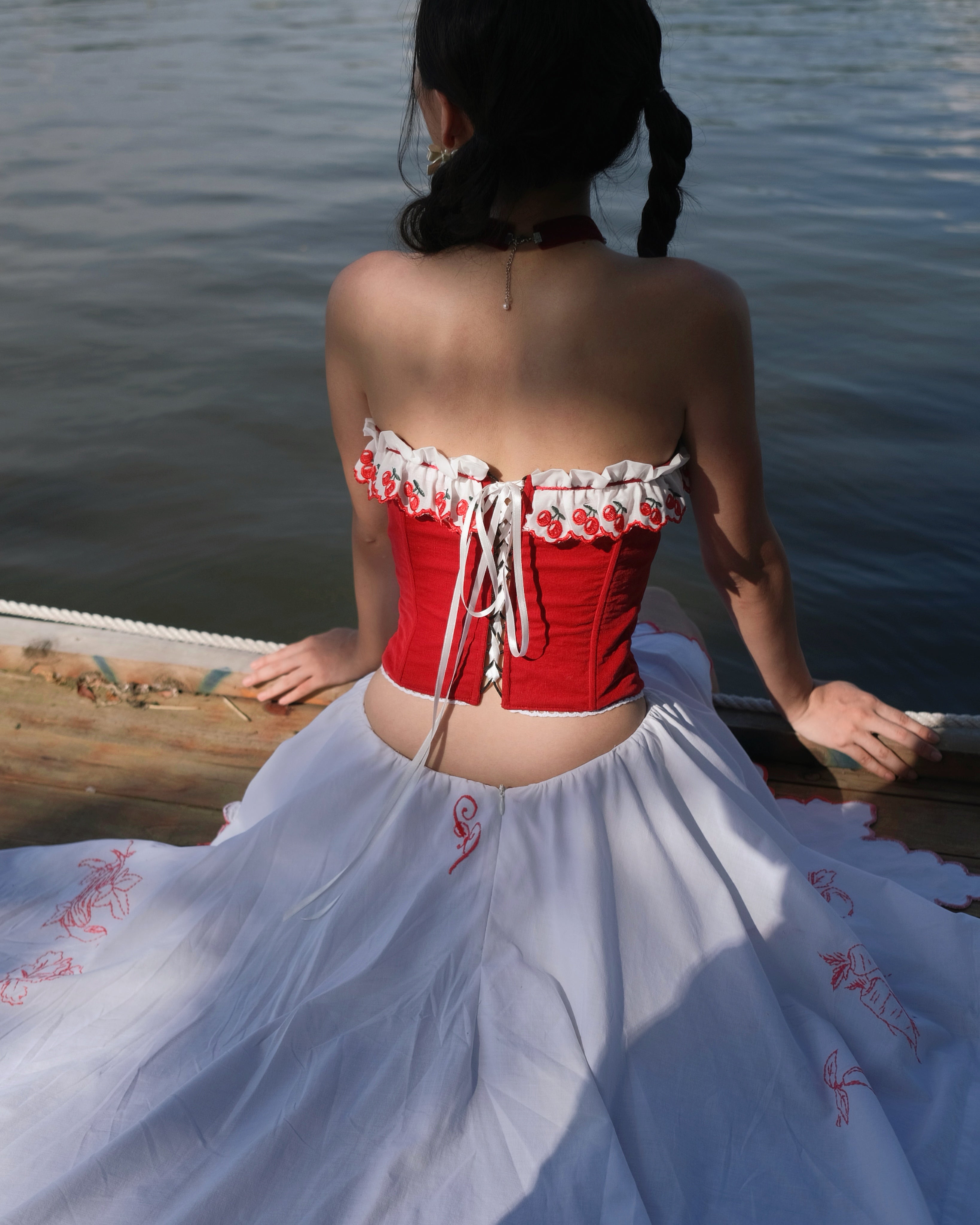 "RED TULIP" CORSET