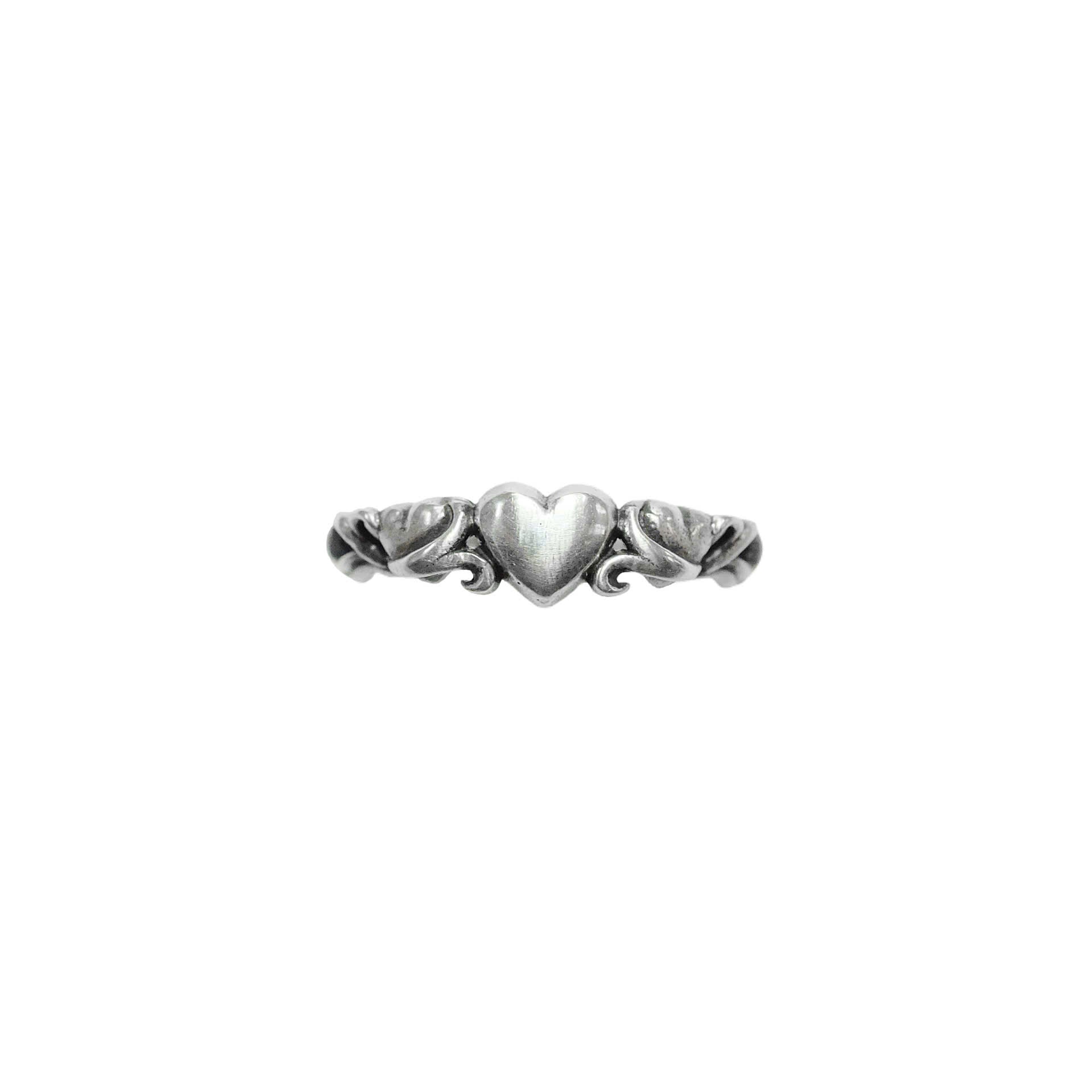 The Silver Heart Ring