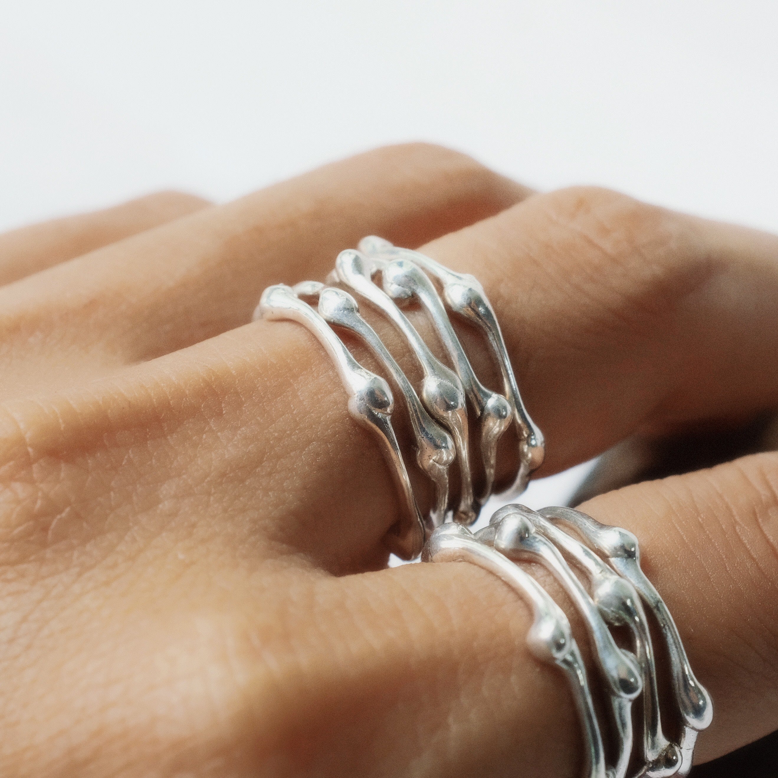 Flow Silver Ring