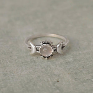 Shimmering Silver Ring