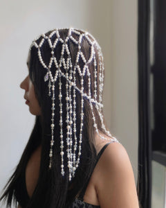 Crystal Pearl Headpiece