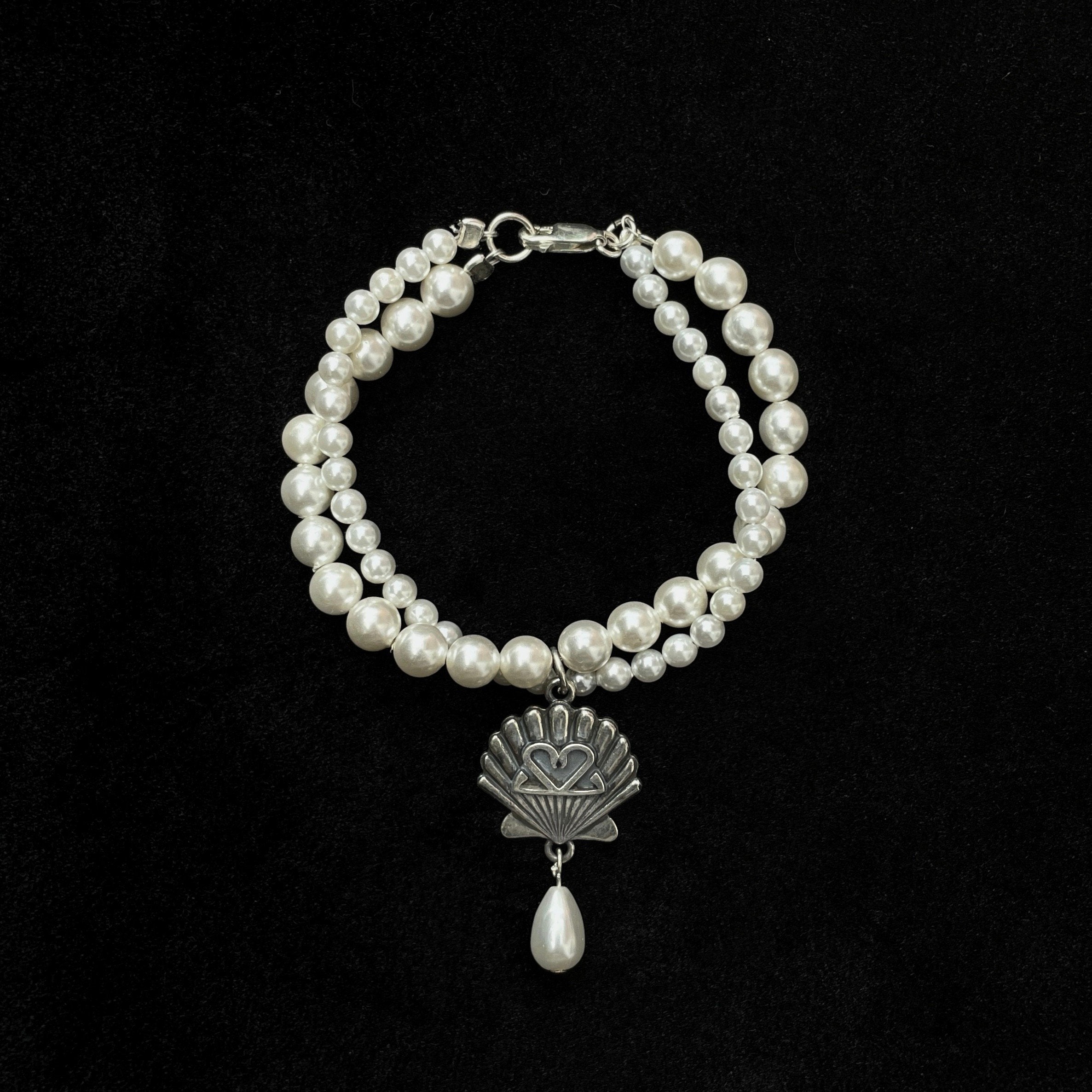 2AB's Iconic Pearl Bracelet - 925 Sterling Silver