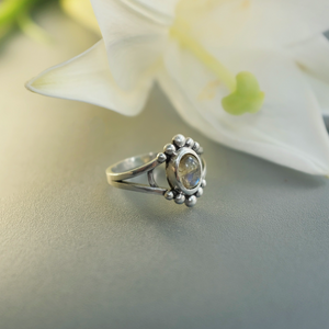 Eye Of Eden Silver Ring