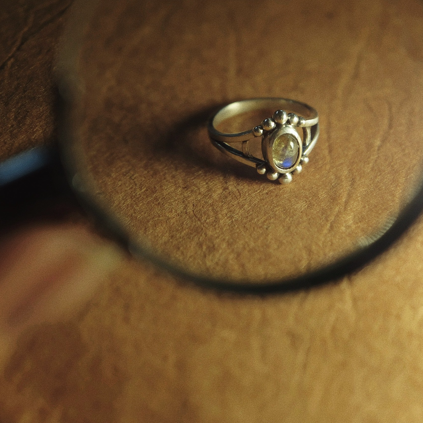 Eye Of Eden Silver Ring