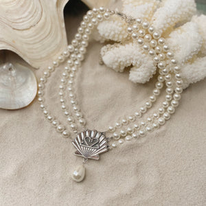 2AB's Iconic Pearl Necklace - 925 Sterling Silver
