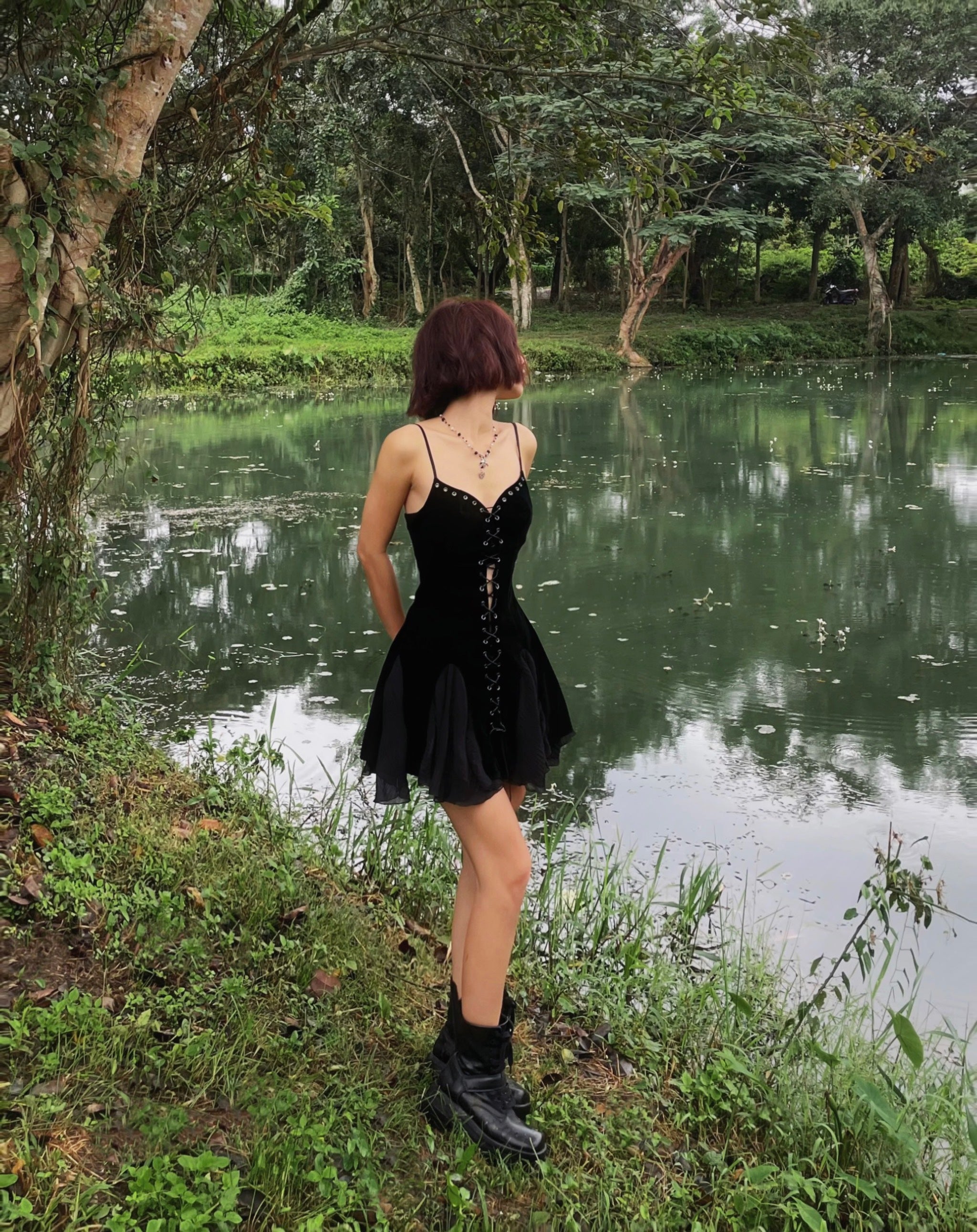 Coryphee Dress in Black