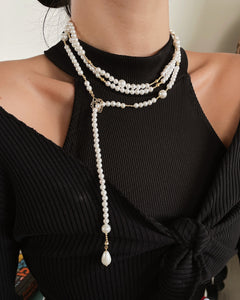 Layer Pearl Necklace