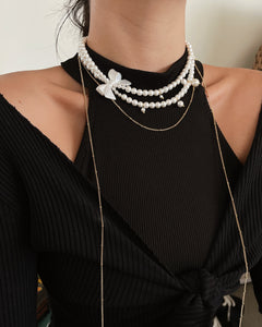 Layer Pearl Necklace