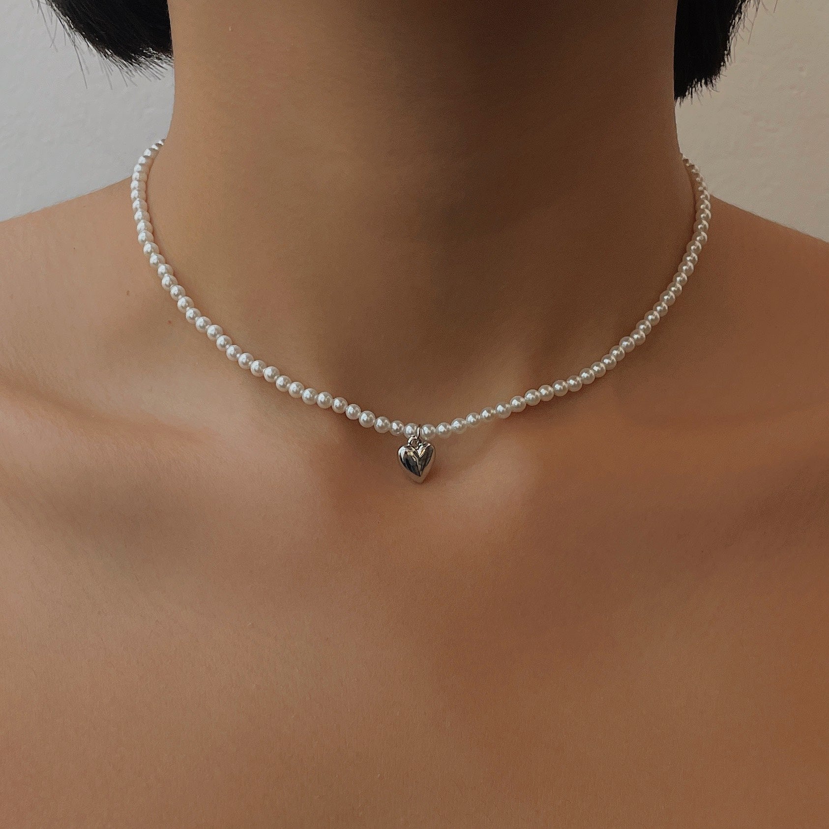 Silver Heart Necklace