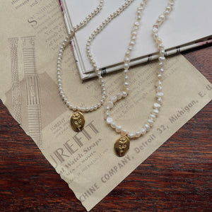 Rose Signet Necklace