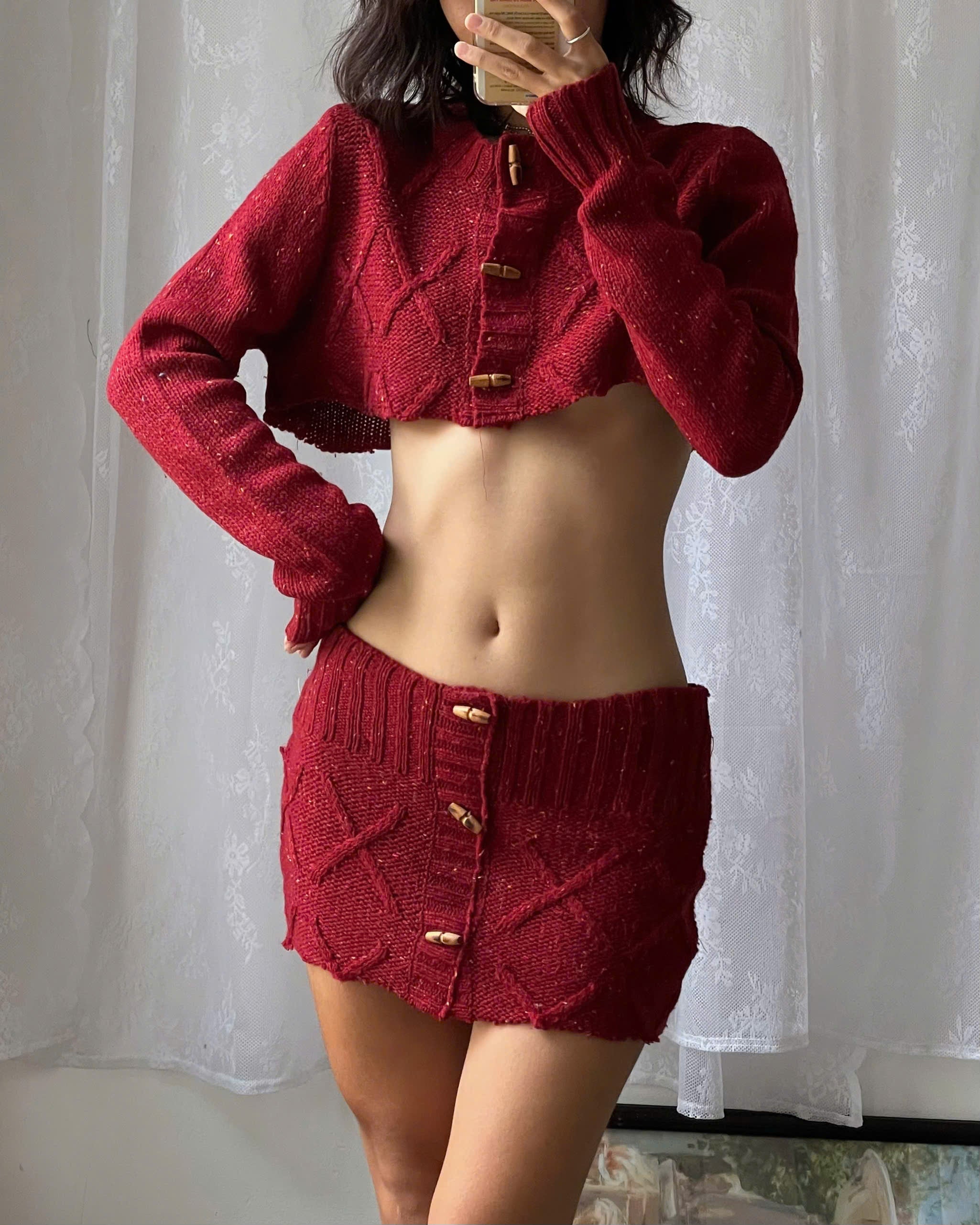 Knitted Wool Set