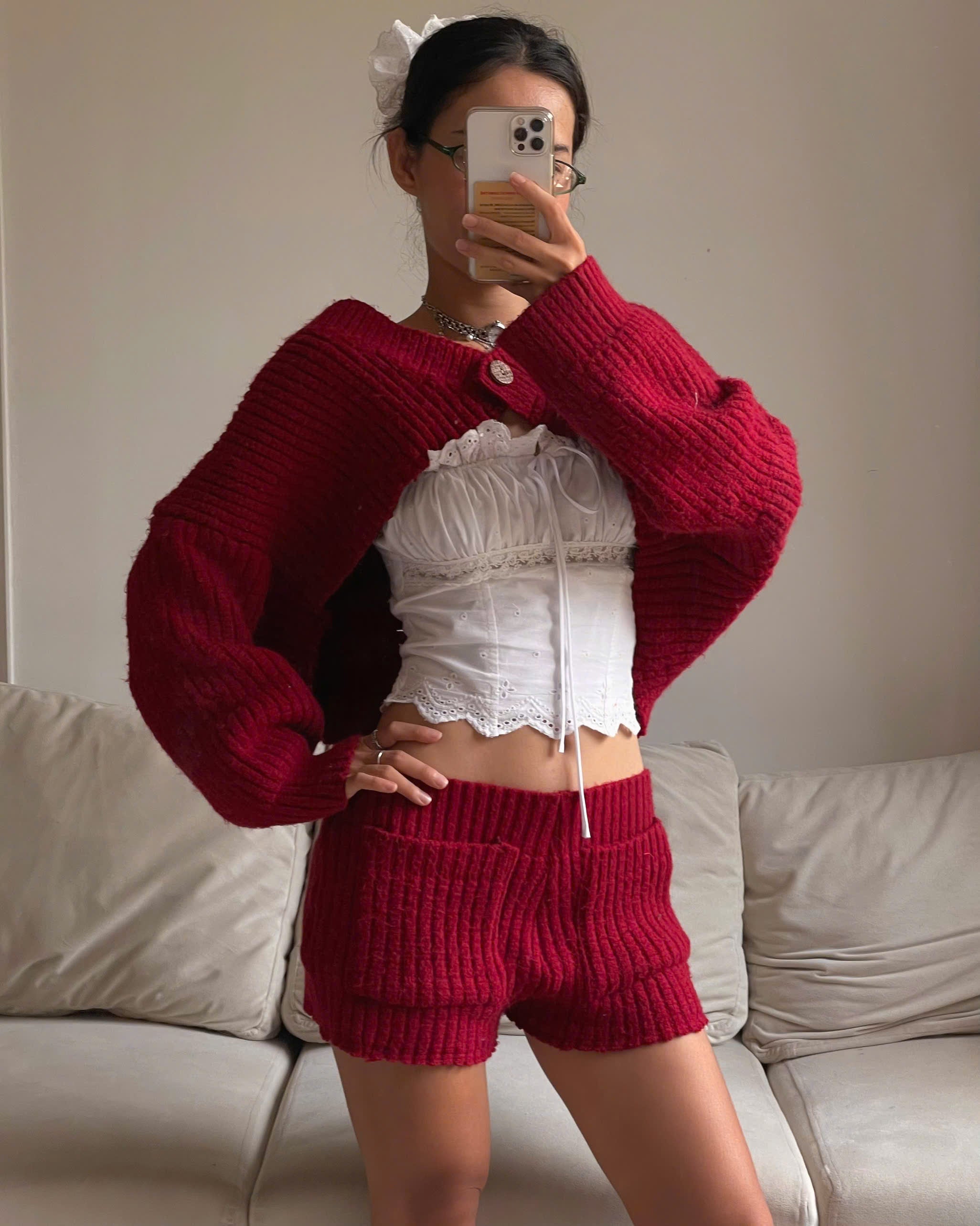 Knitted Wool Set ~ 2