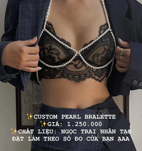 Tailor-Made Pearl Bralette – 2ABNORMAL